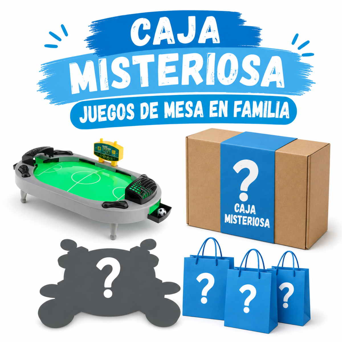 Caja Misteriosa Juegos de Mesa en Familia