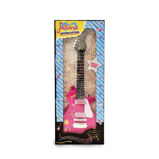 Juliana Guitarra Eléctrica con Luz y Sonido