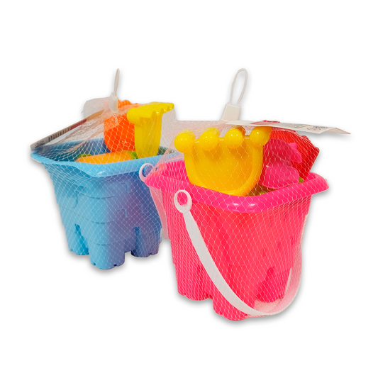 Juegos de playa y balde