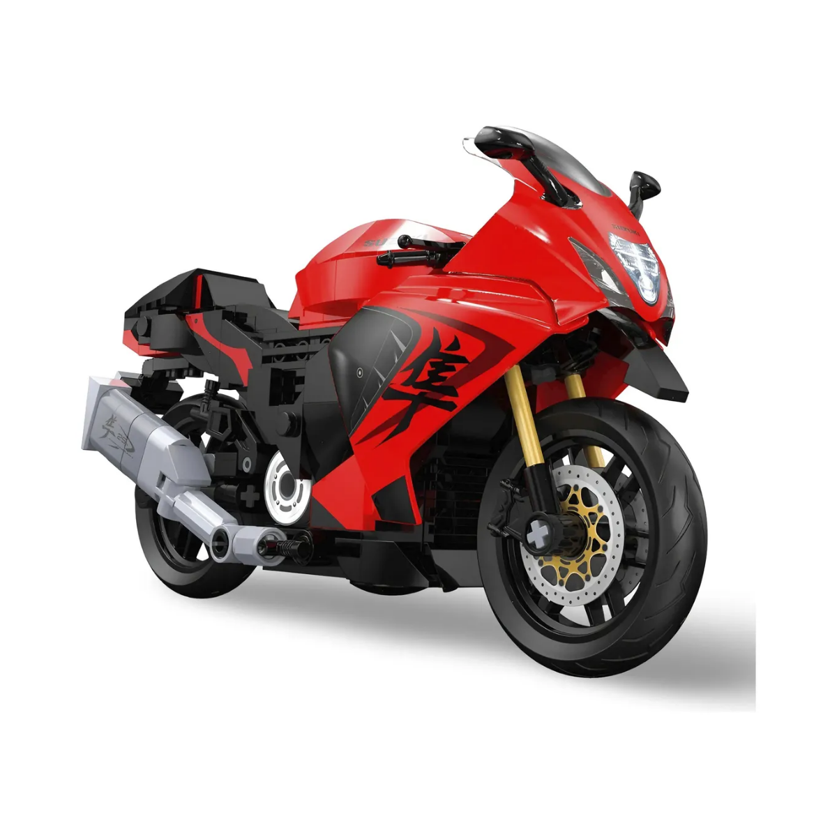 Set de Bloques CaDA Moto Suzuki Hayabusa 1:12