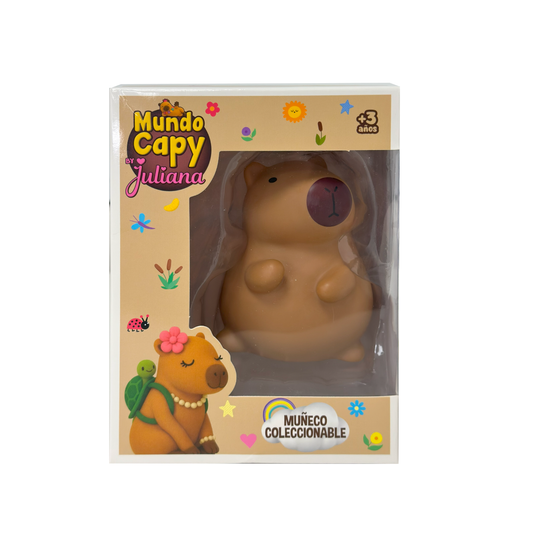 Muñeco Coleccionable x1  Mundo Capy By Juliana
