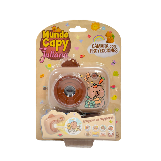 Cámara con Proyecciones Mundo Capy By Juliana