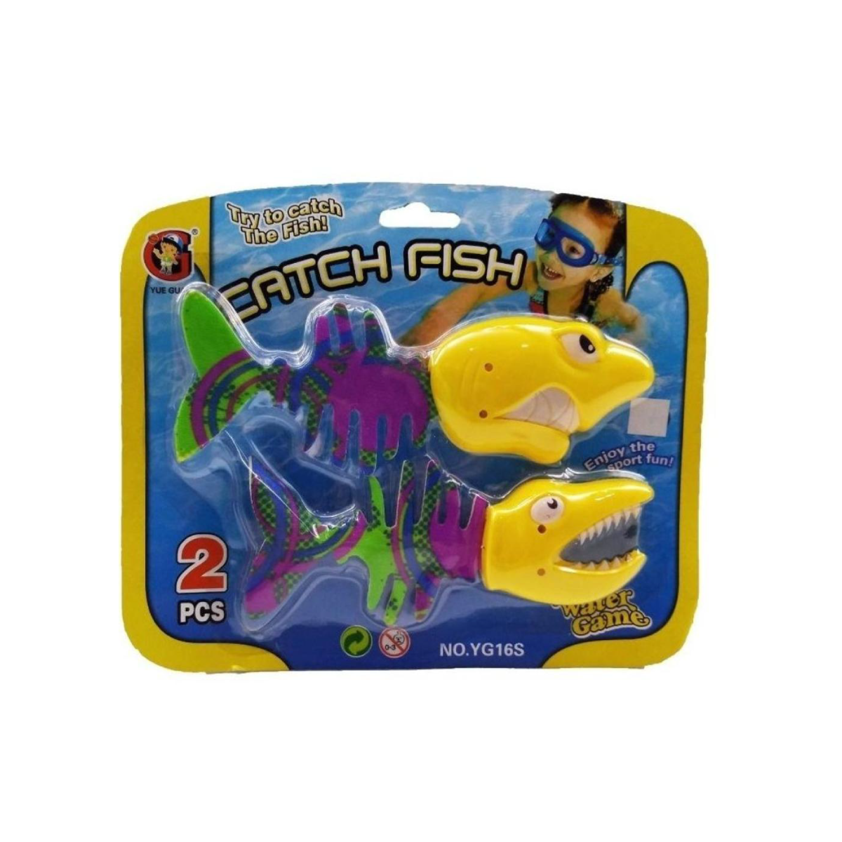 Juego De Agua Catch Fish Peces Cuerpo Blando