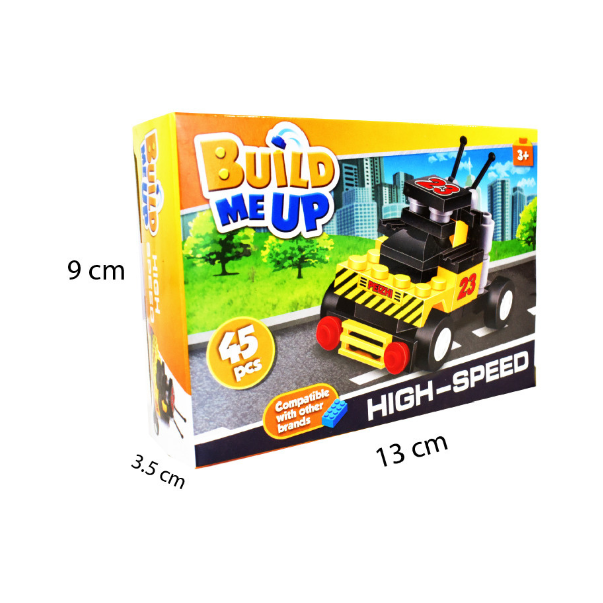 Bloques Auto De Carrera Para Armar