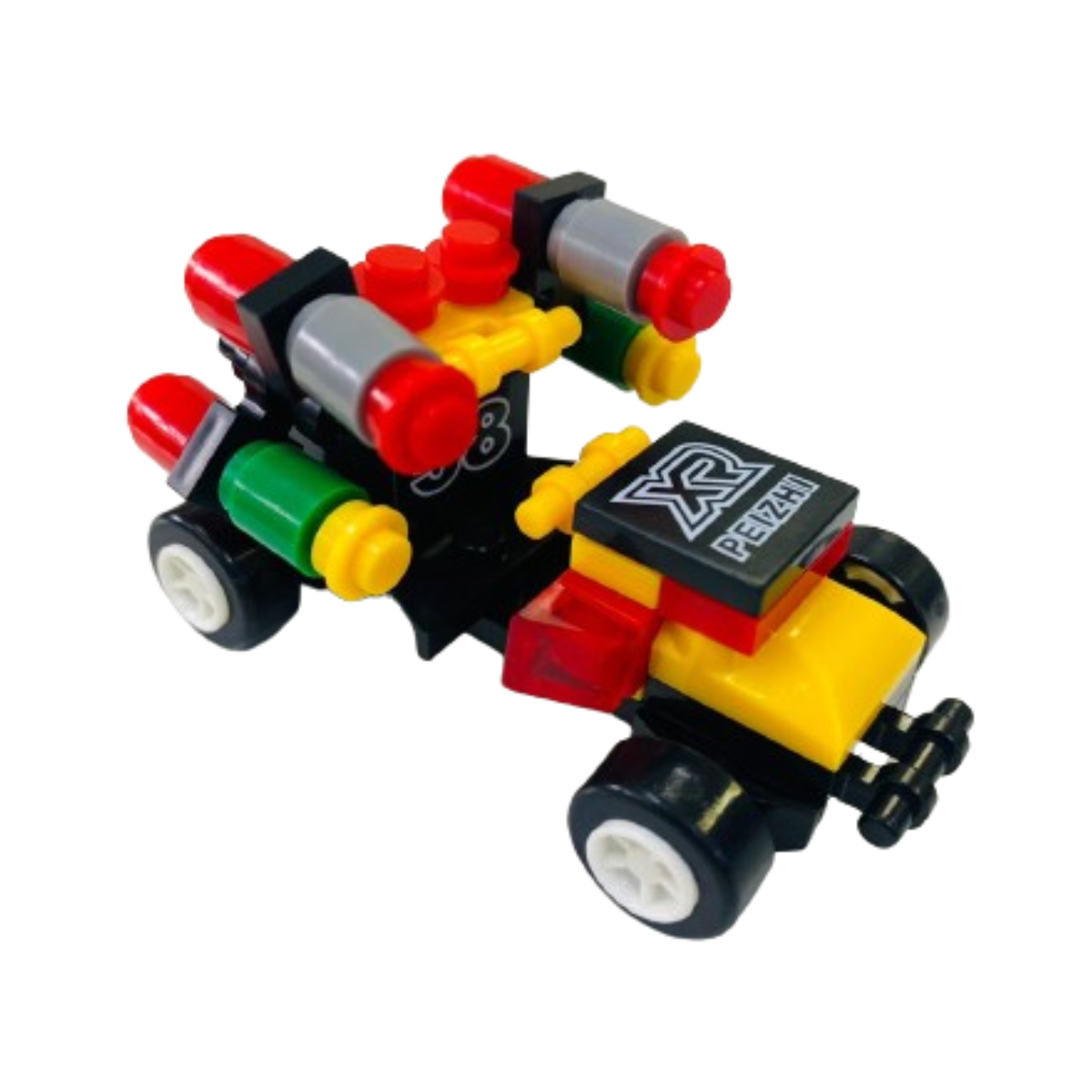 Bloques Auto De Carrera Para Armar