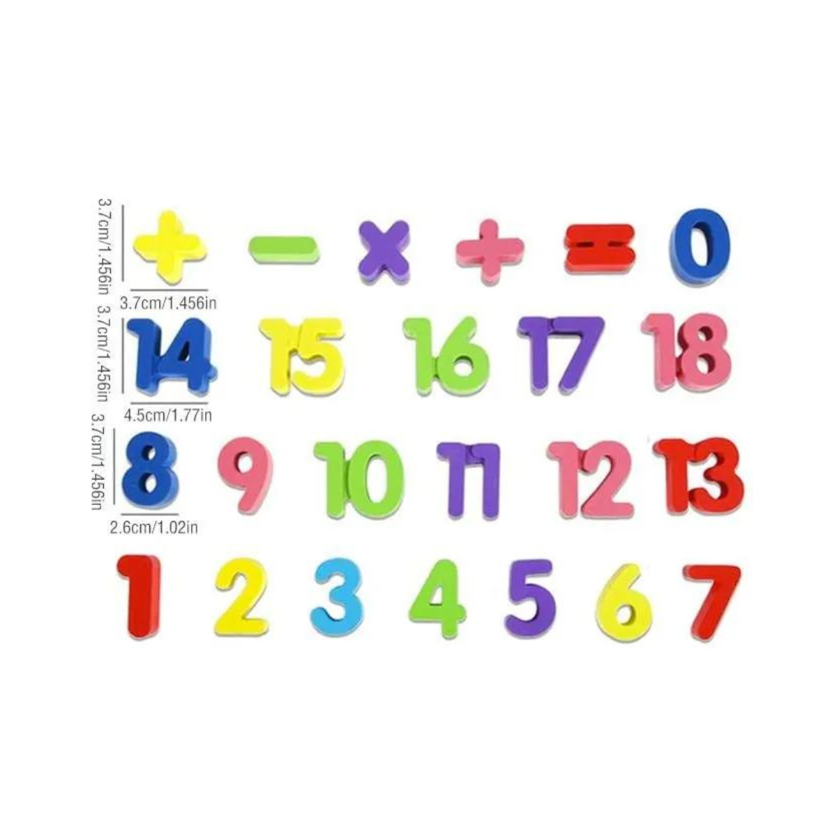 Camión de Encastre Didáctico de Madera con Números