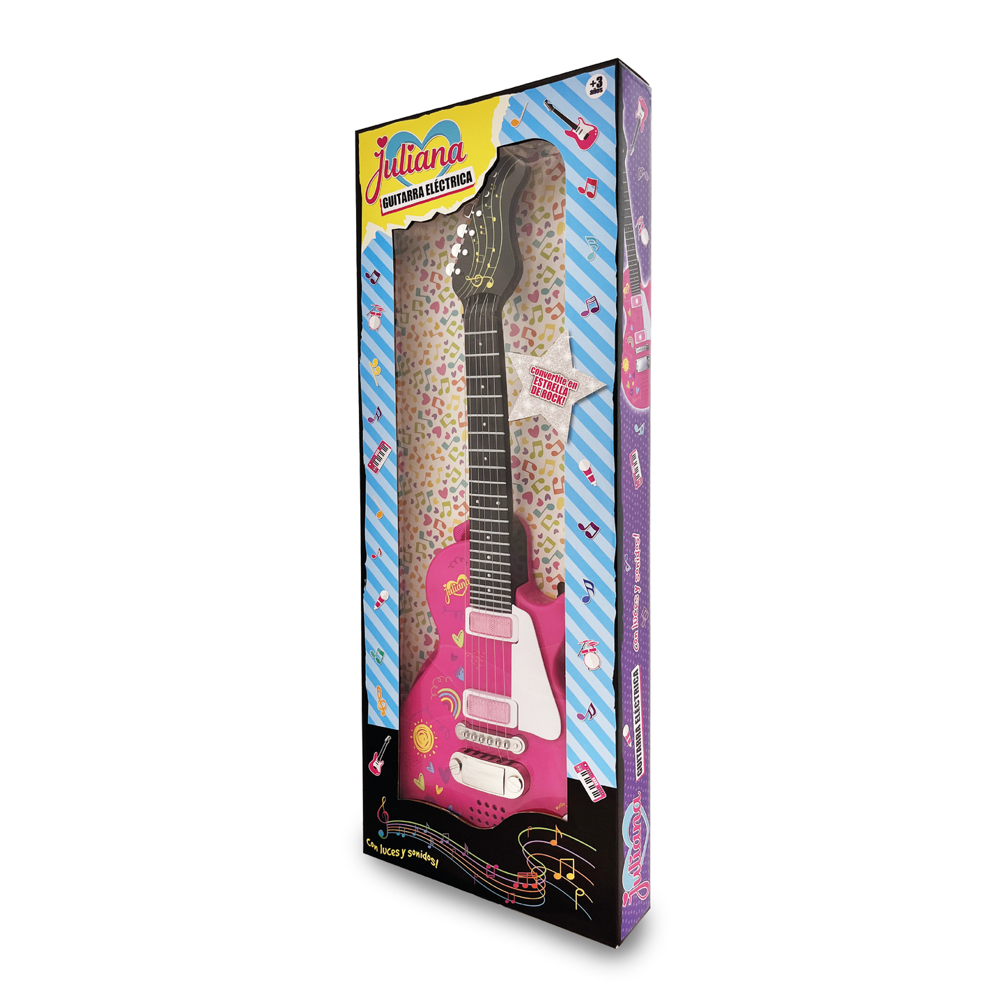 Juliana Guitarra Eléctrica con Luz y Sonido
