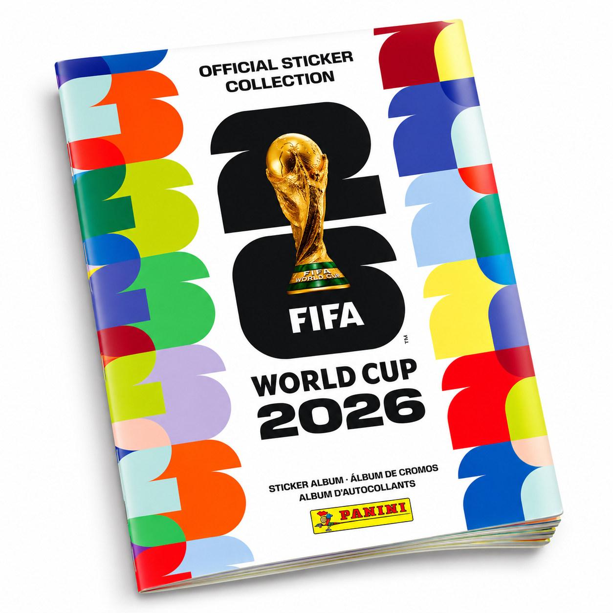 Álbum Panini Oficial Mundial 2026