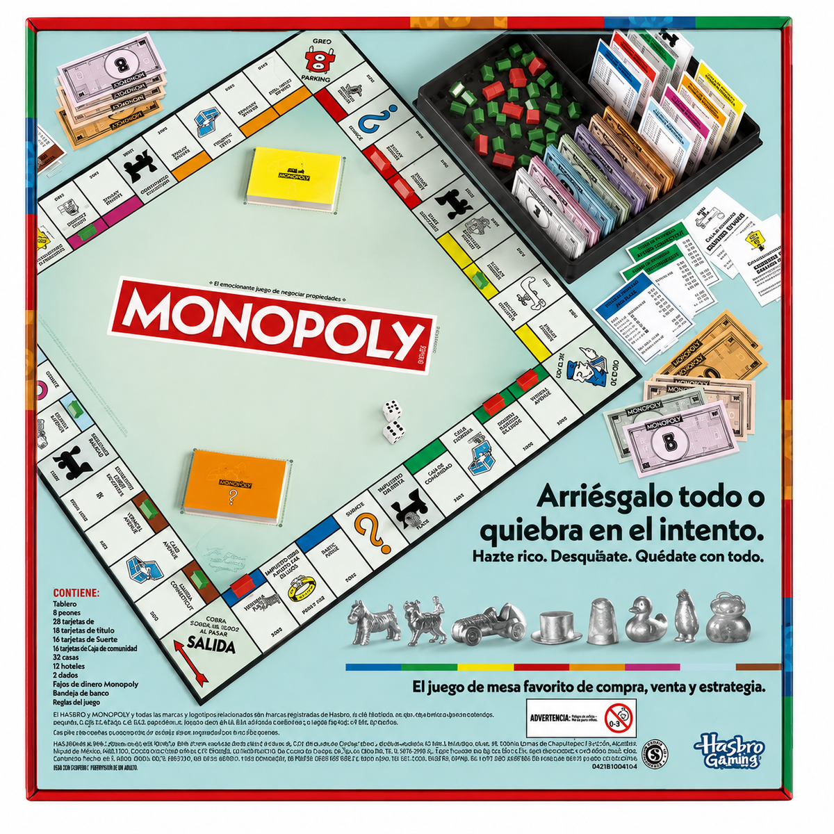 Juego de Mesa Monopoly Classic Refresh