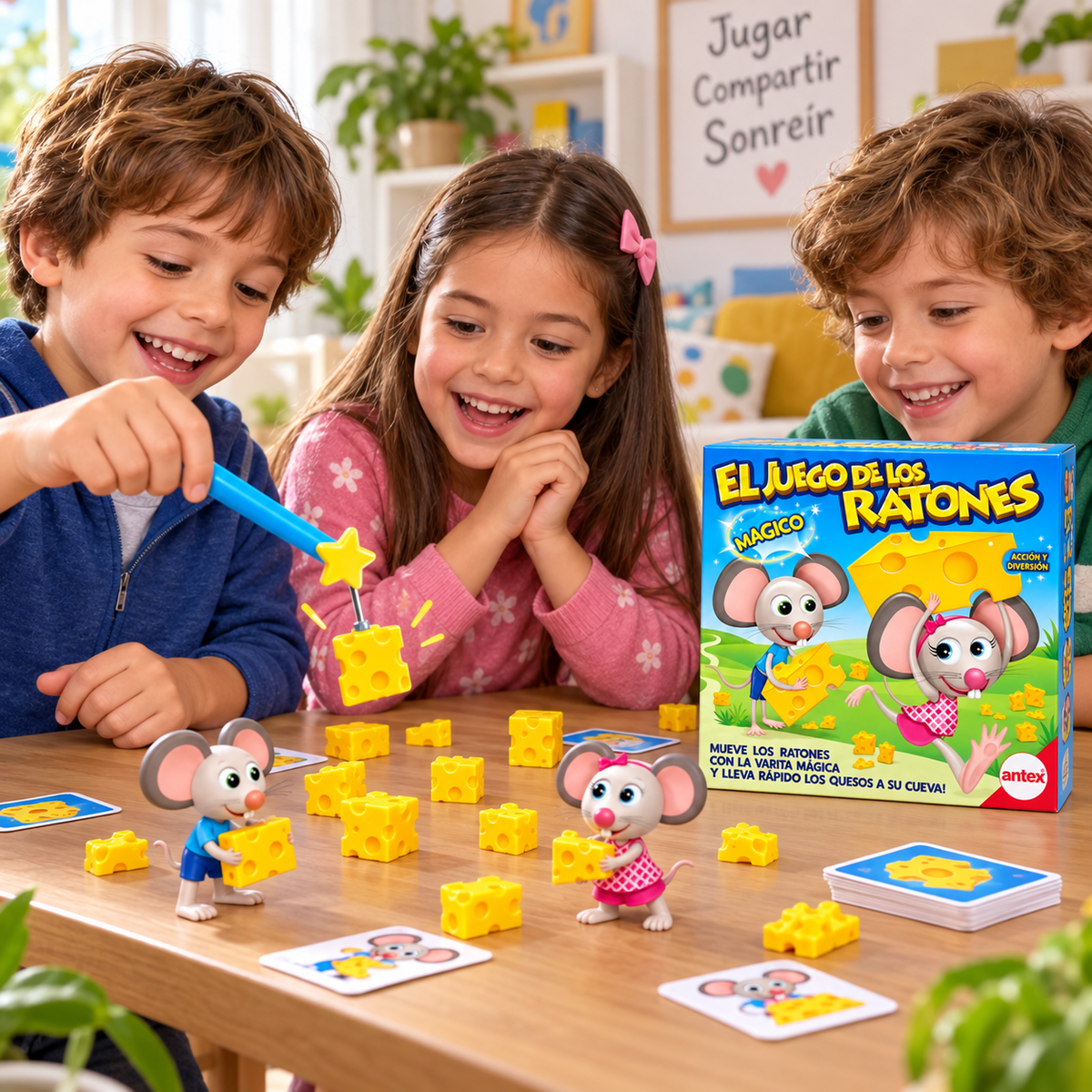 Juego de Mesa El Juego De Los Ratones Antex