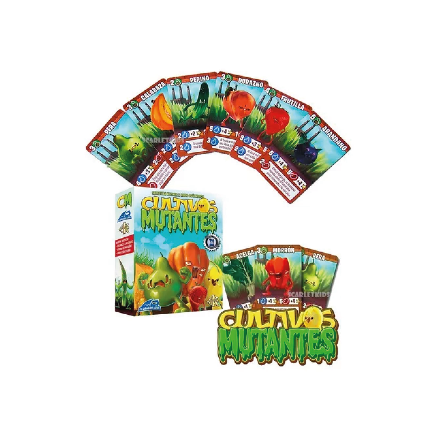 Juego De Cartas Cultivos Mutantes