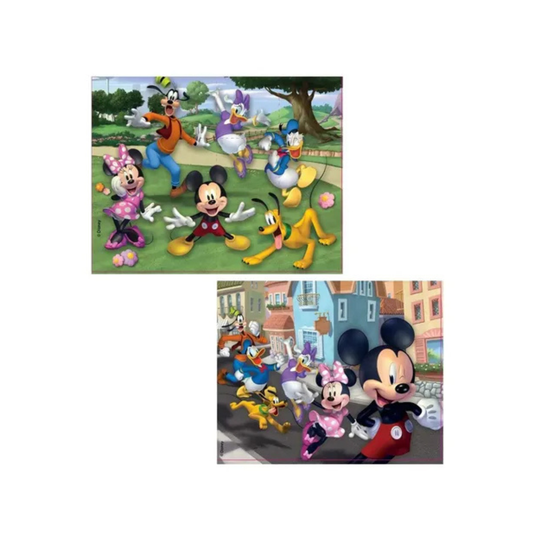 Rompecabezas Mickey y Sus Amigos x 12 y 18 Piezas