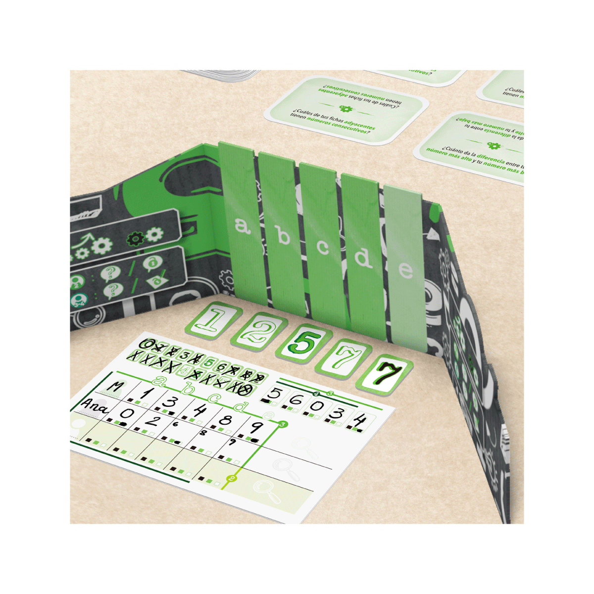 Juego de Cartas Descifrá El Código Buró