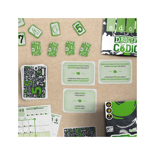 Juego de Cartas Descifrá El Código Buró