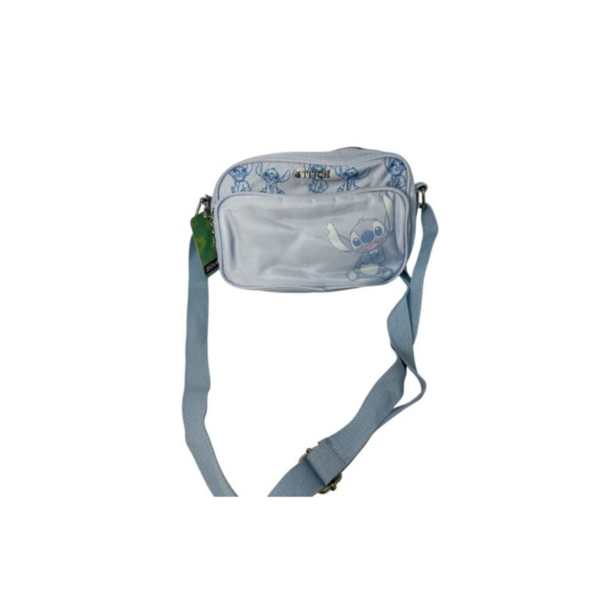 Bandolera Doble Cierre Stitch (DLS 6823) - Cartera Infantil con Correa Regulable