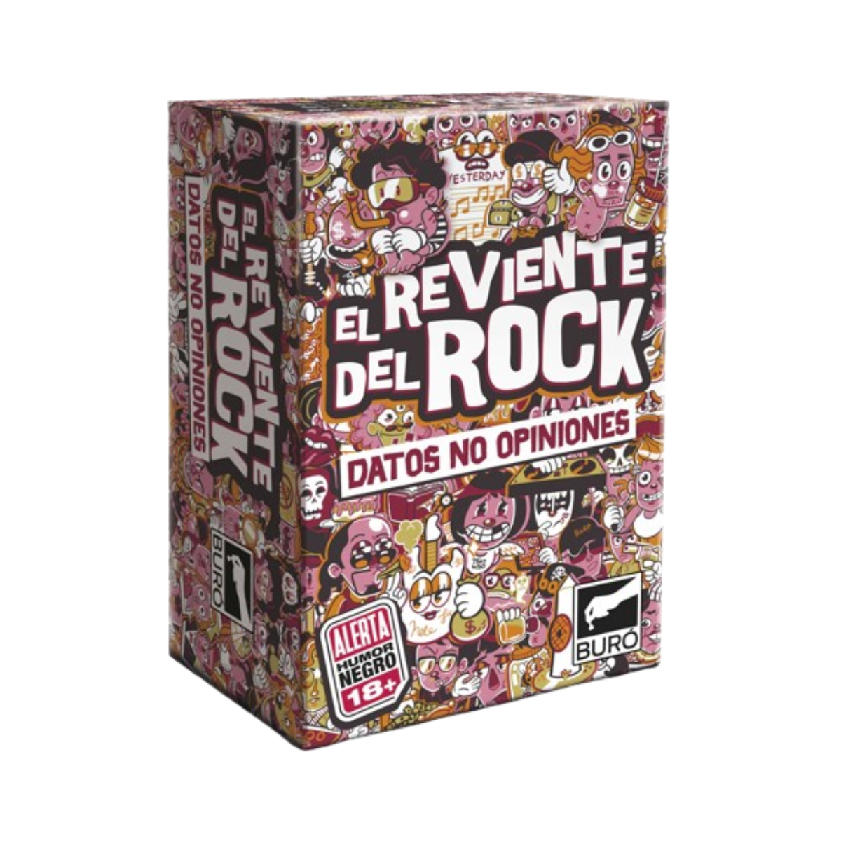 Juego De Cartas Datos No Opiniones: El Reviente Del Rock