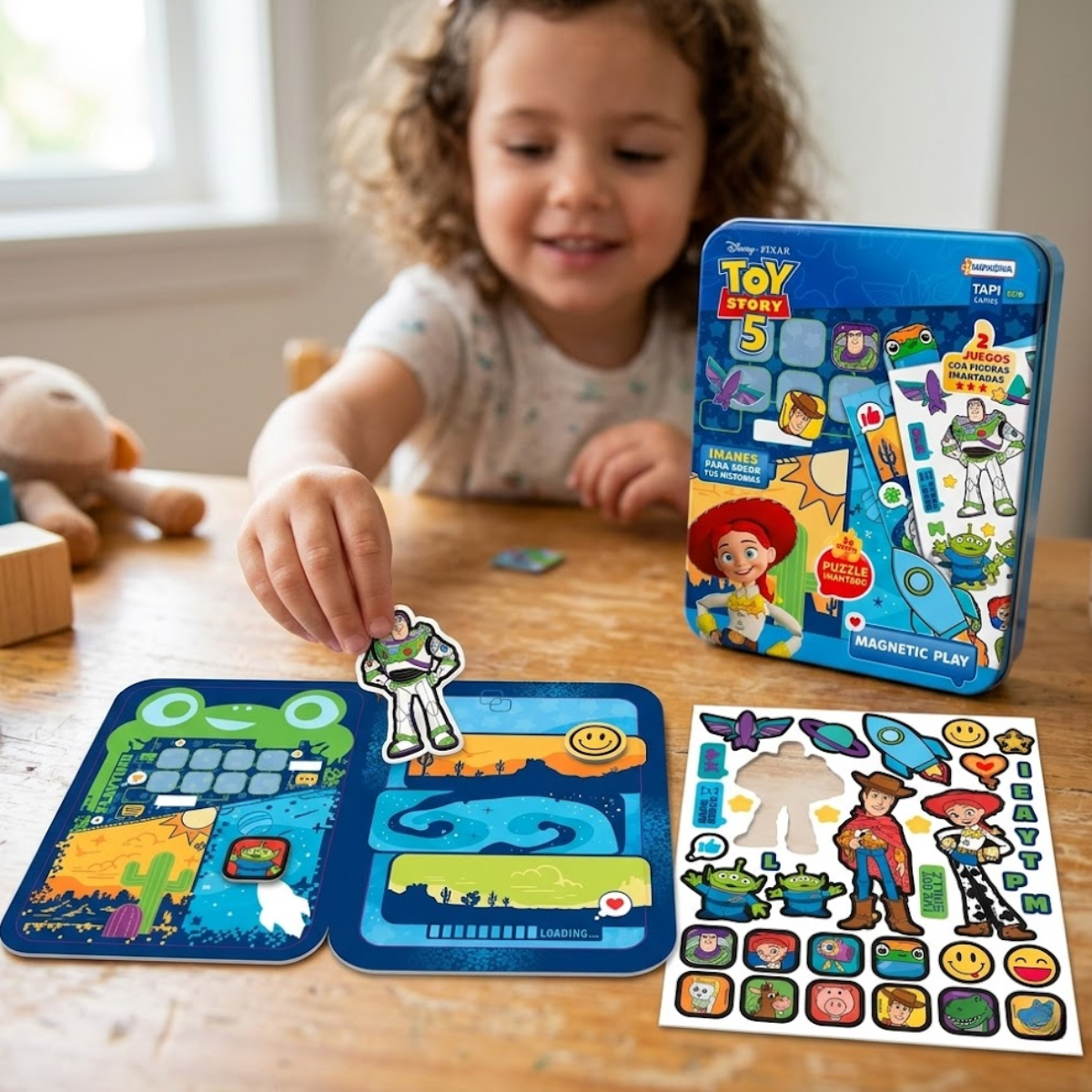Juego Magnético 2 en 1 Toy Story 5