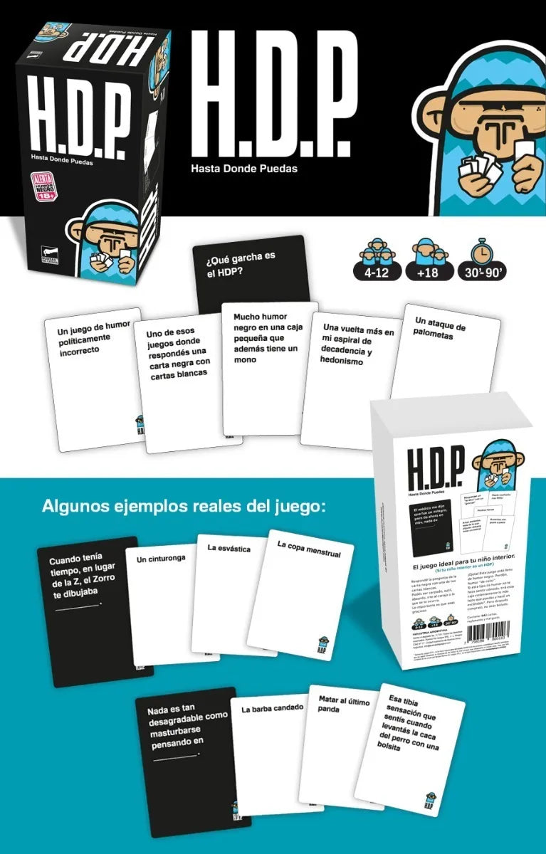 Juego De Mesa HDP Hasta Donde Puedas Buro