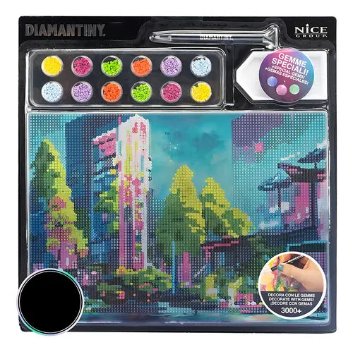 Set De Arte Diamantiny Con Gemas Modelos Surtidos