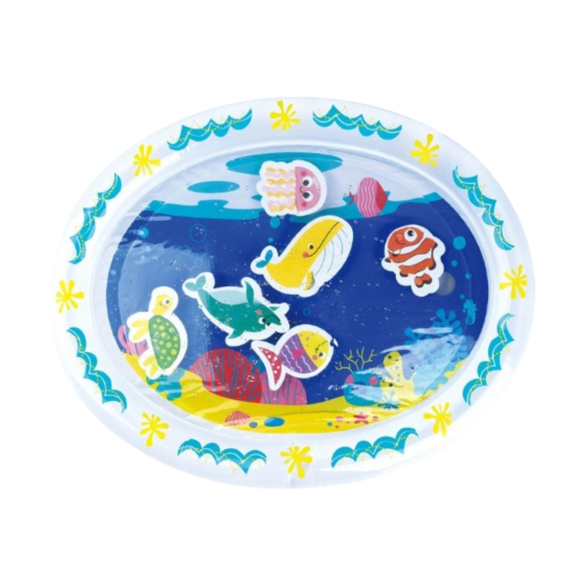 Alfombra Sensorial De Agua Animales Marinos PlayGo