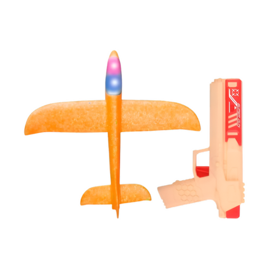 Pistola Fly Shoot Con Lanzador De Avión