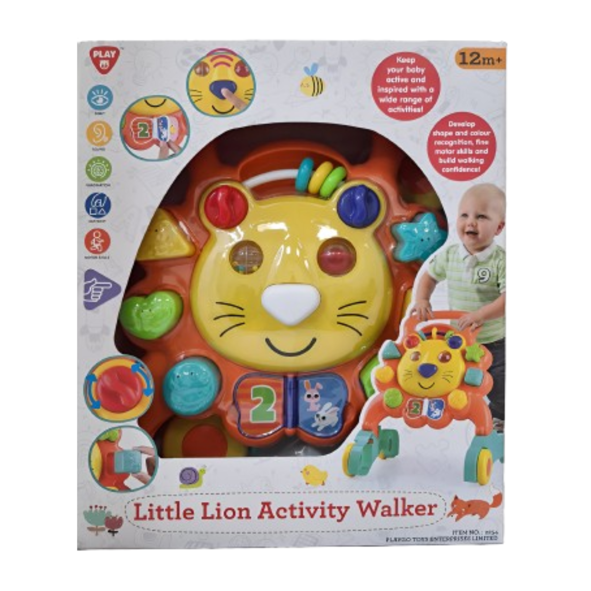 Caminador Leon Con Actividades PlayGo