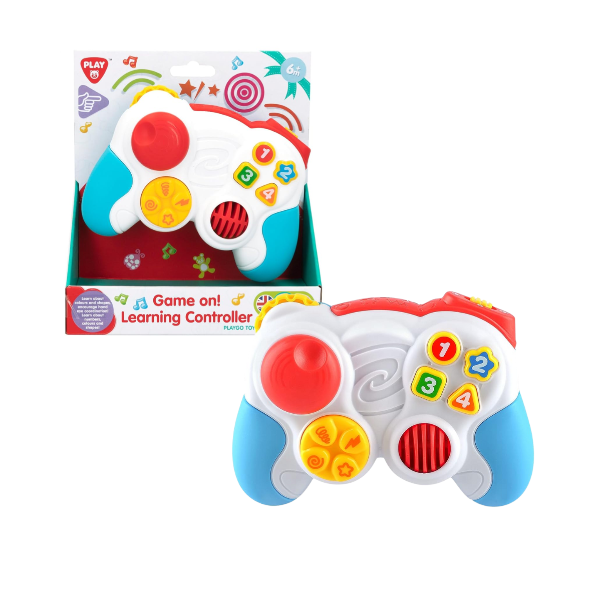Joystick De Juguete Para Bebe Bilingüe PlayGo