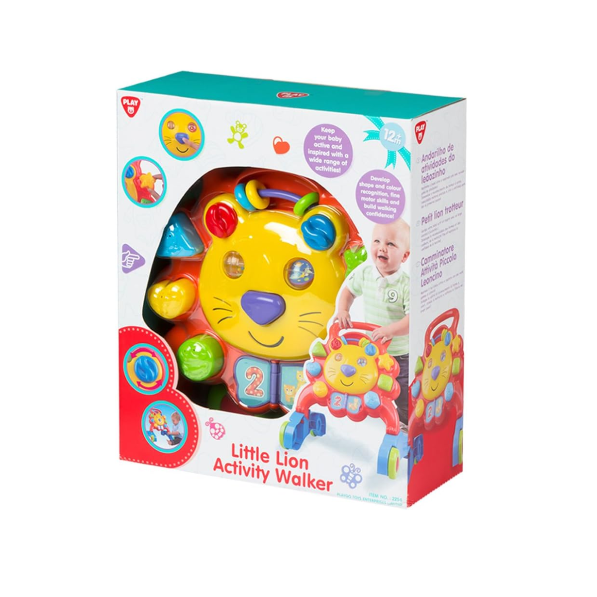Caminador Leon Con Actividades PlayGo