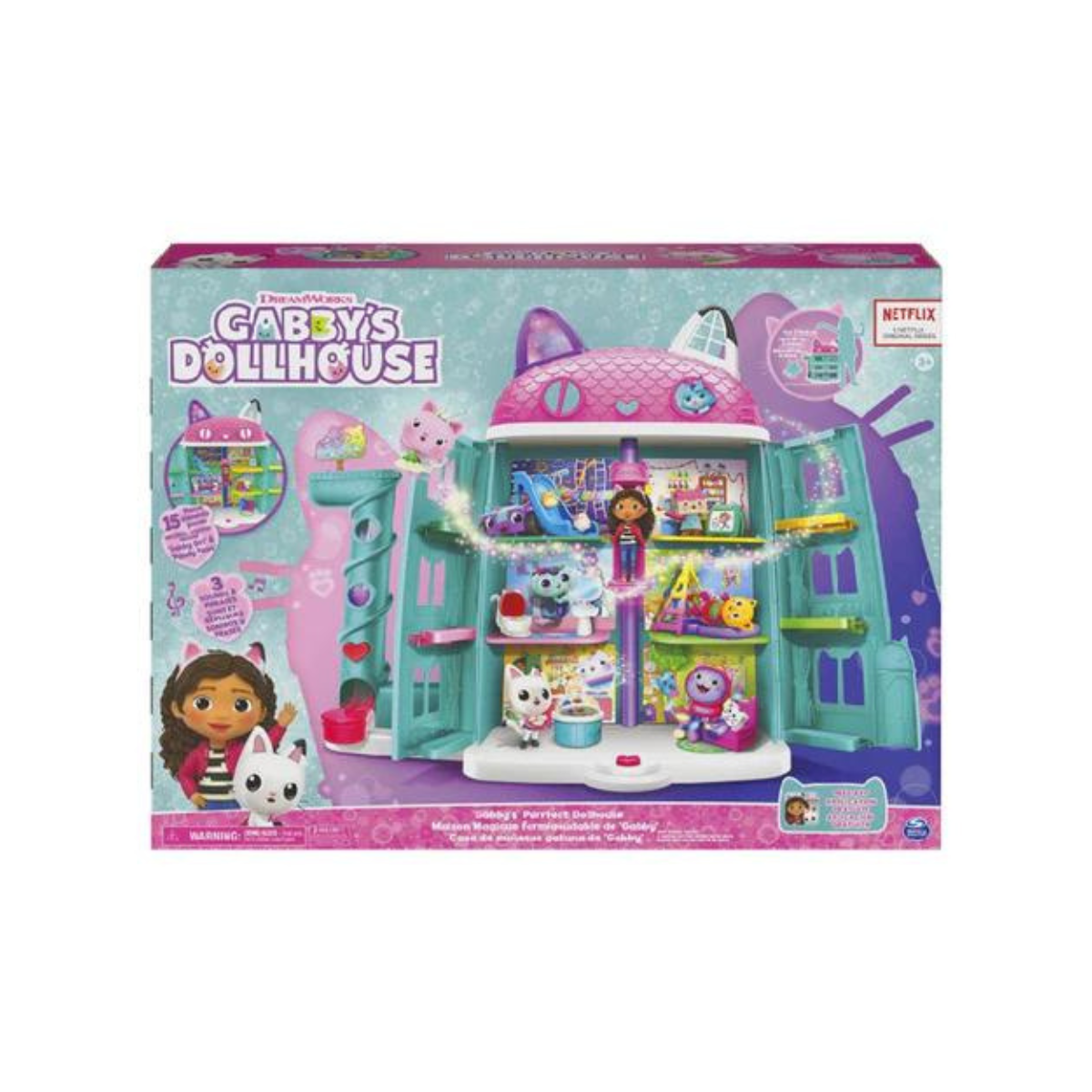 La Casa De Muñecas De Gabby Playset Con Sonido