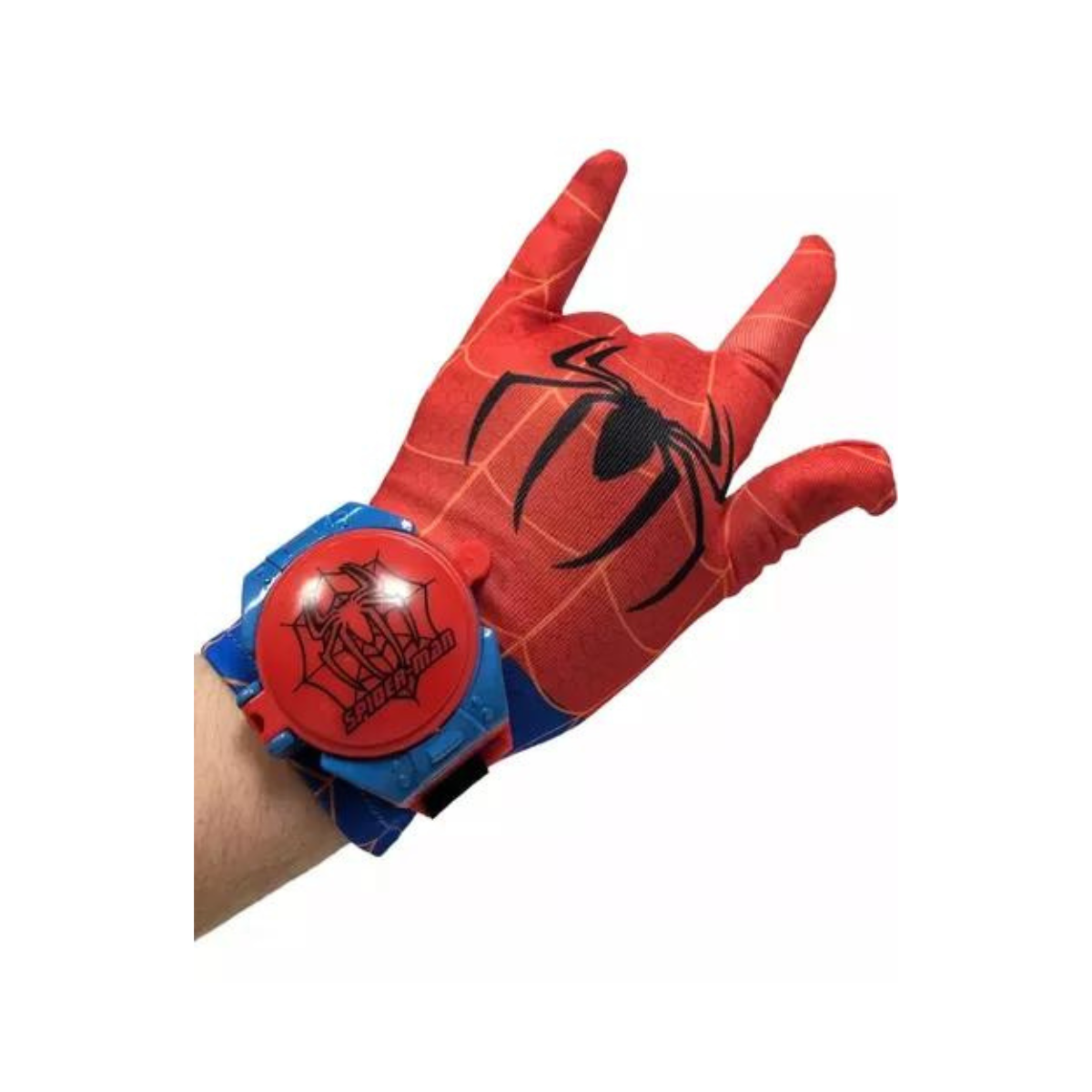 Spiderman Guante Lanza Discos Shooter Gloves Avengers Ditoys