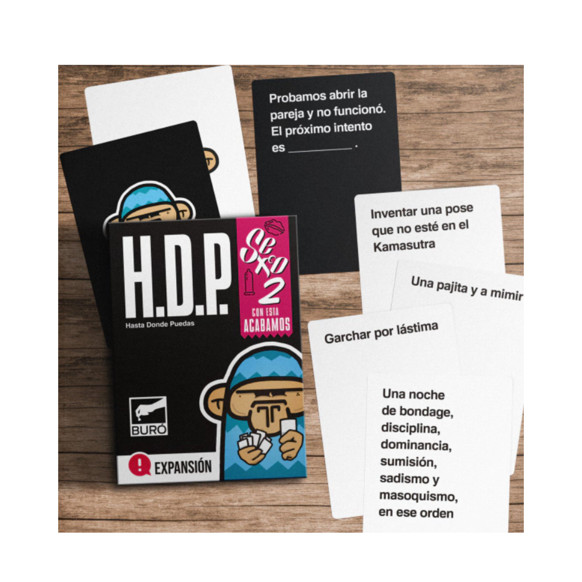 Juegos De Mesa HDP Sexo 2 Buro