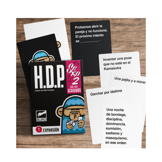Juegos De Mesa HDP Sexo 2 Buro