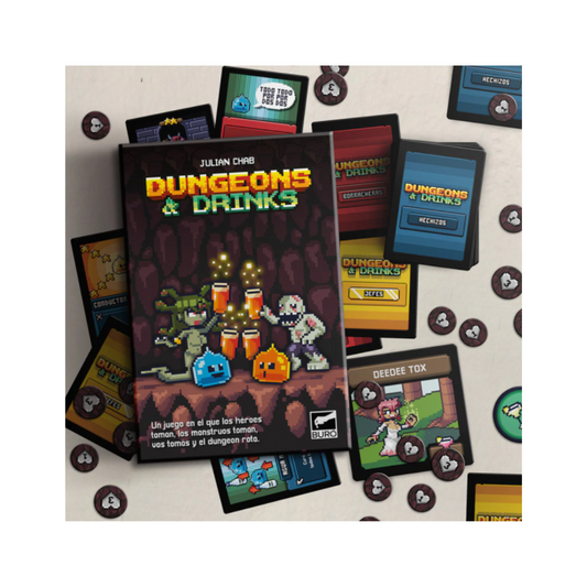 Juego De Mesa Dungeons & Drinks Buro