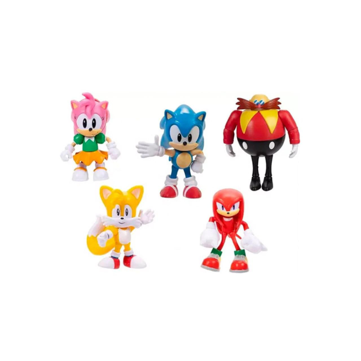 Sonic Pack De 5 Figuras Clásicas De Colección
