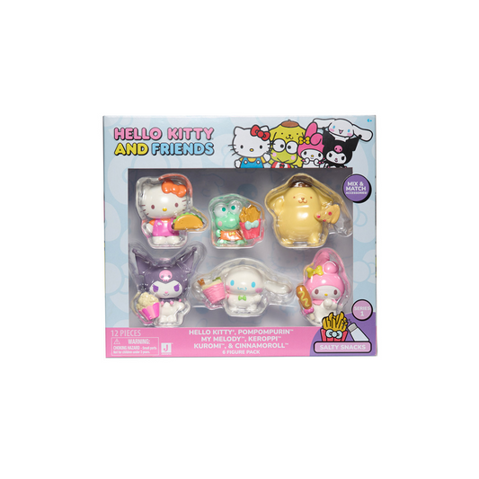 Hello Kitty - Pack De 6 Figuras Coleccionables