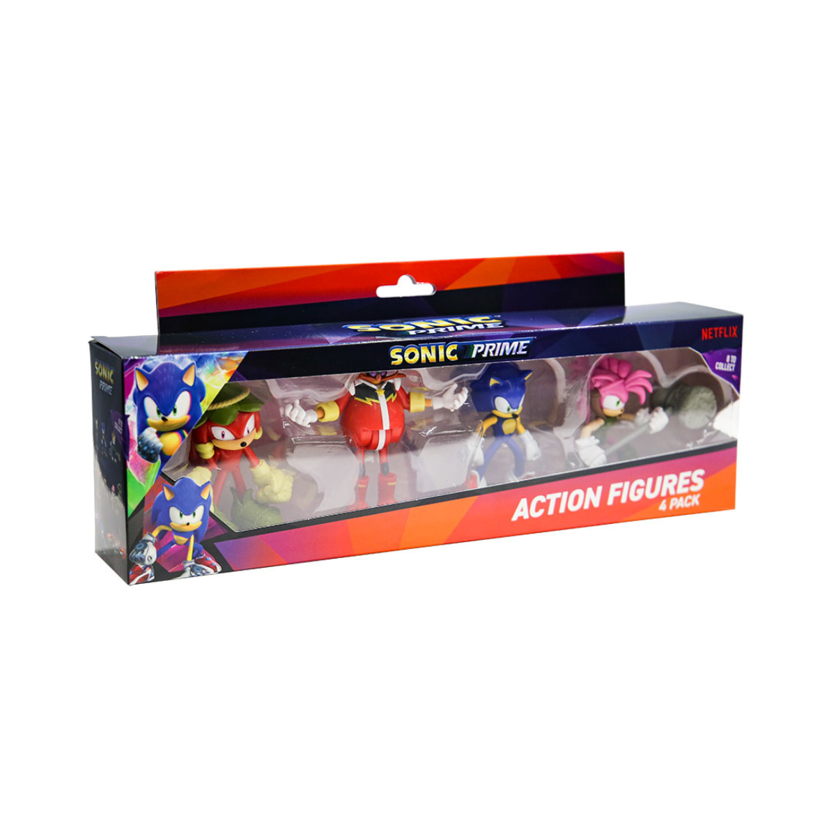 Sonic Prime - 4 Figuras De Acción