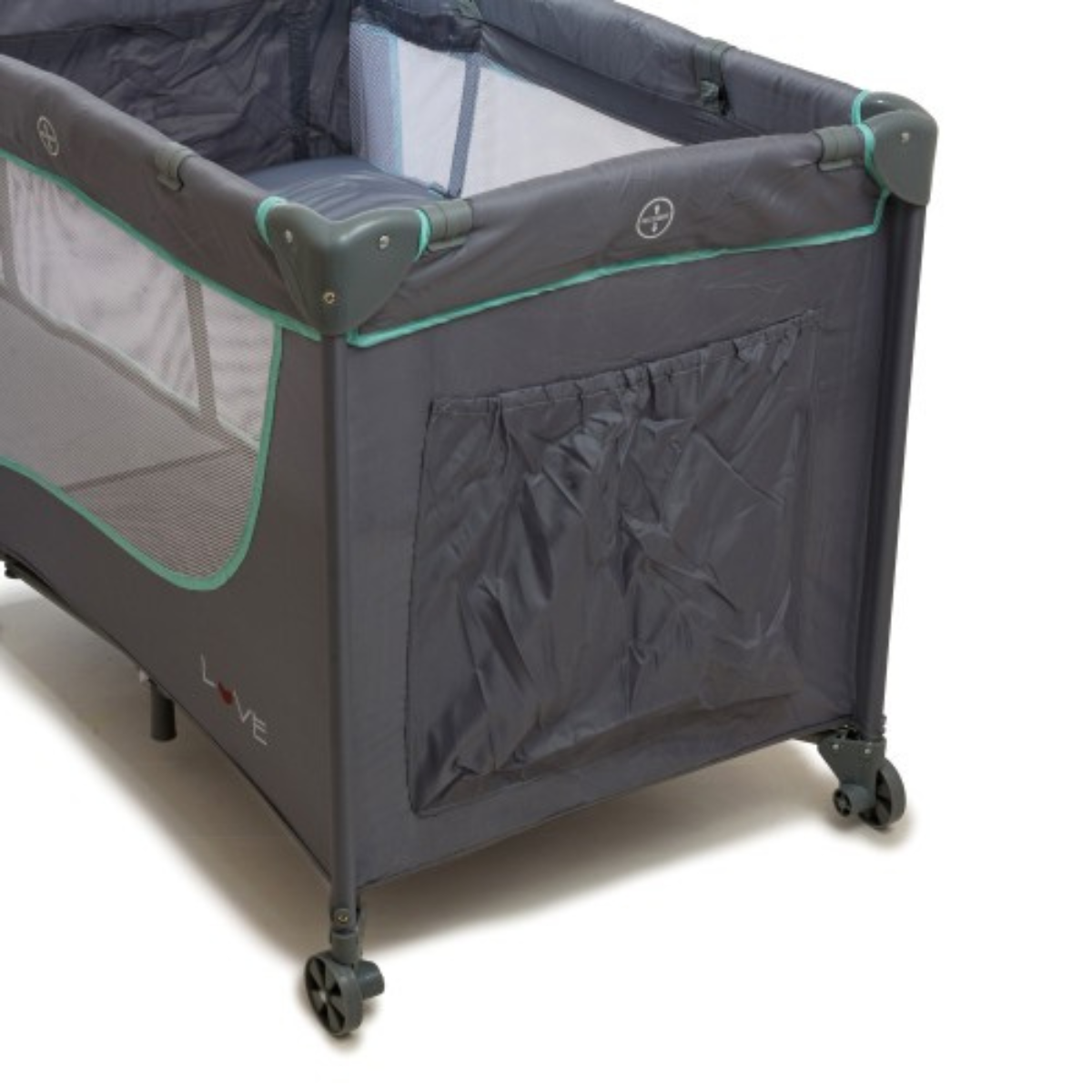 Cuna De Viaje Colecho Turquesa Baby First