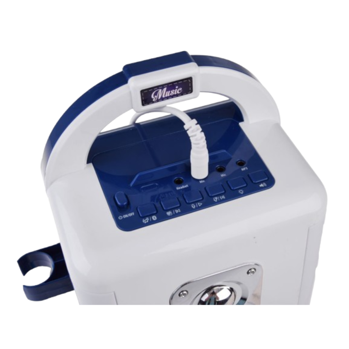 Juguete Amplificador Con Micrófono Y Luces Portátil