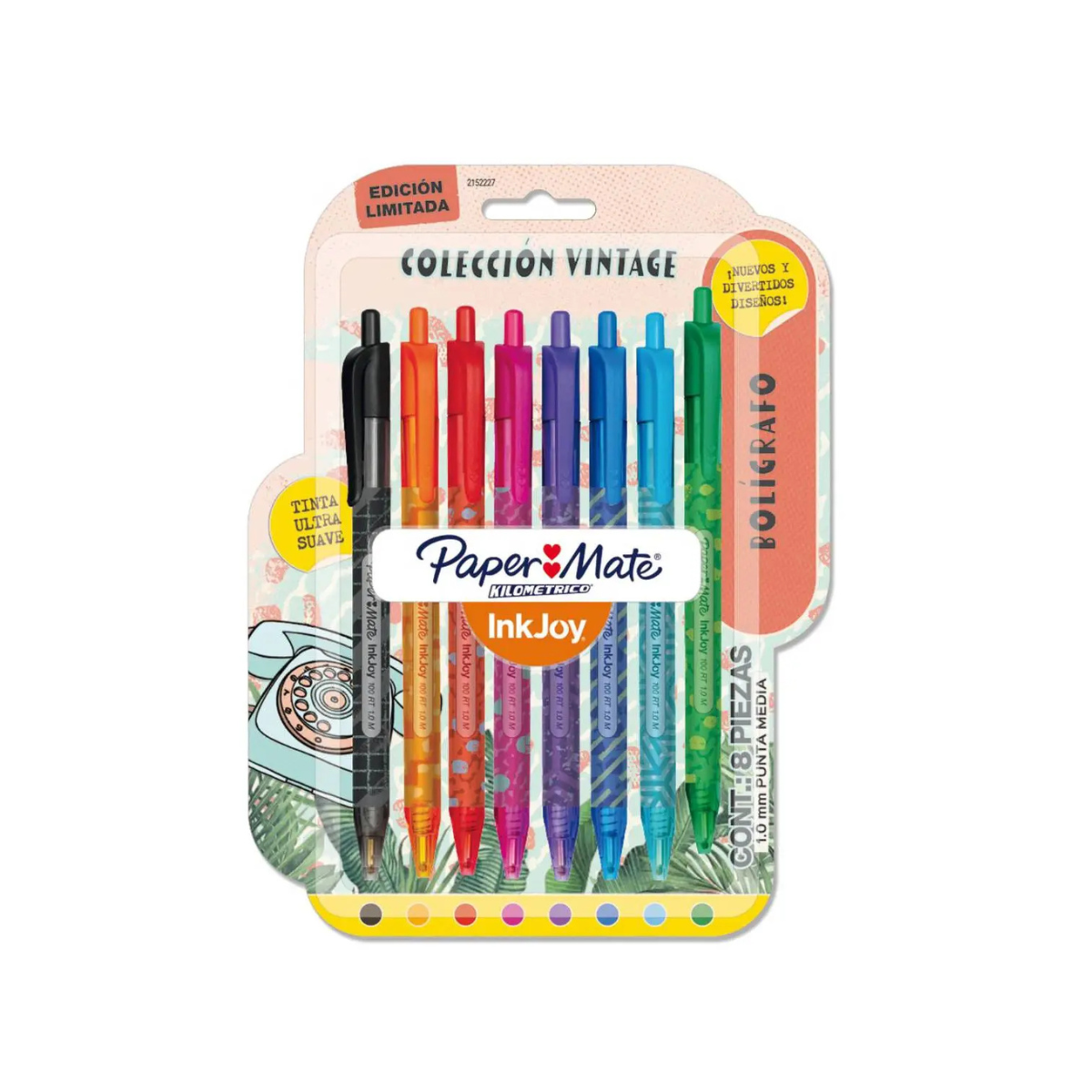 Colección Vintage Inkjoy 8 Bolígrafos Paper Mate