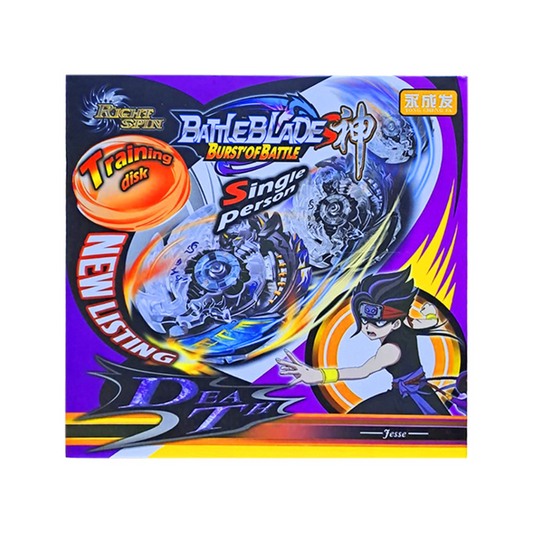 Trompo Con Lanzador Battle Blades Single Person Right Spin