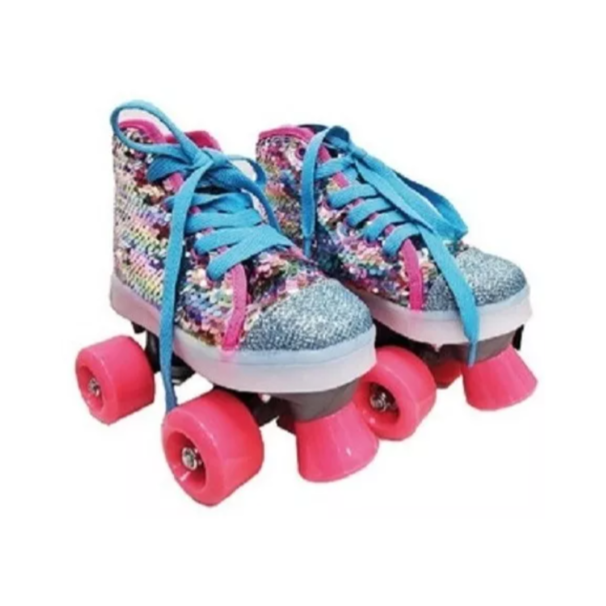 Patines Zapatillas Lentejuelas Con Luz – JUGUETERIAS MONOCOCO