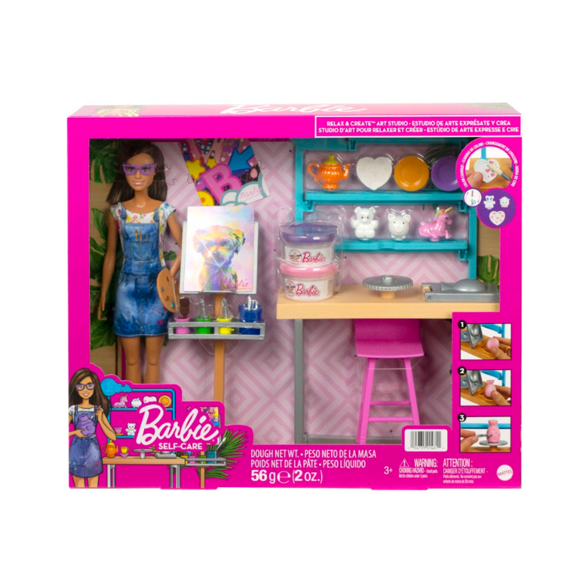 Muñeca Barbie Estudio De Arte Creativo