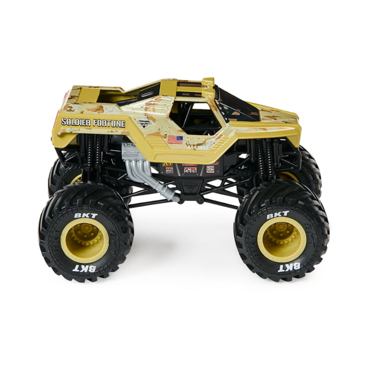 Vehículo Monster Jam True Metal Escala 1:24