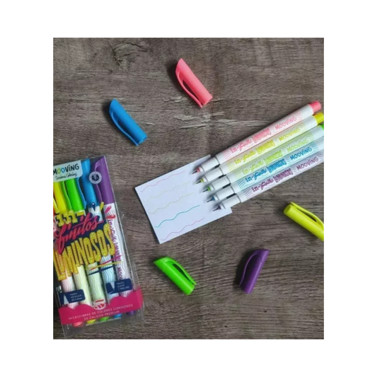 Microfibras Luminosas 5 Unidades Coloring