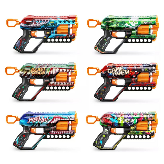 Pistola Lanza Dardos Zuru X-shot Skins Griefer Blaster