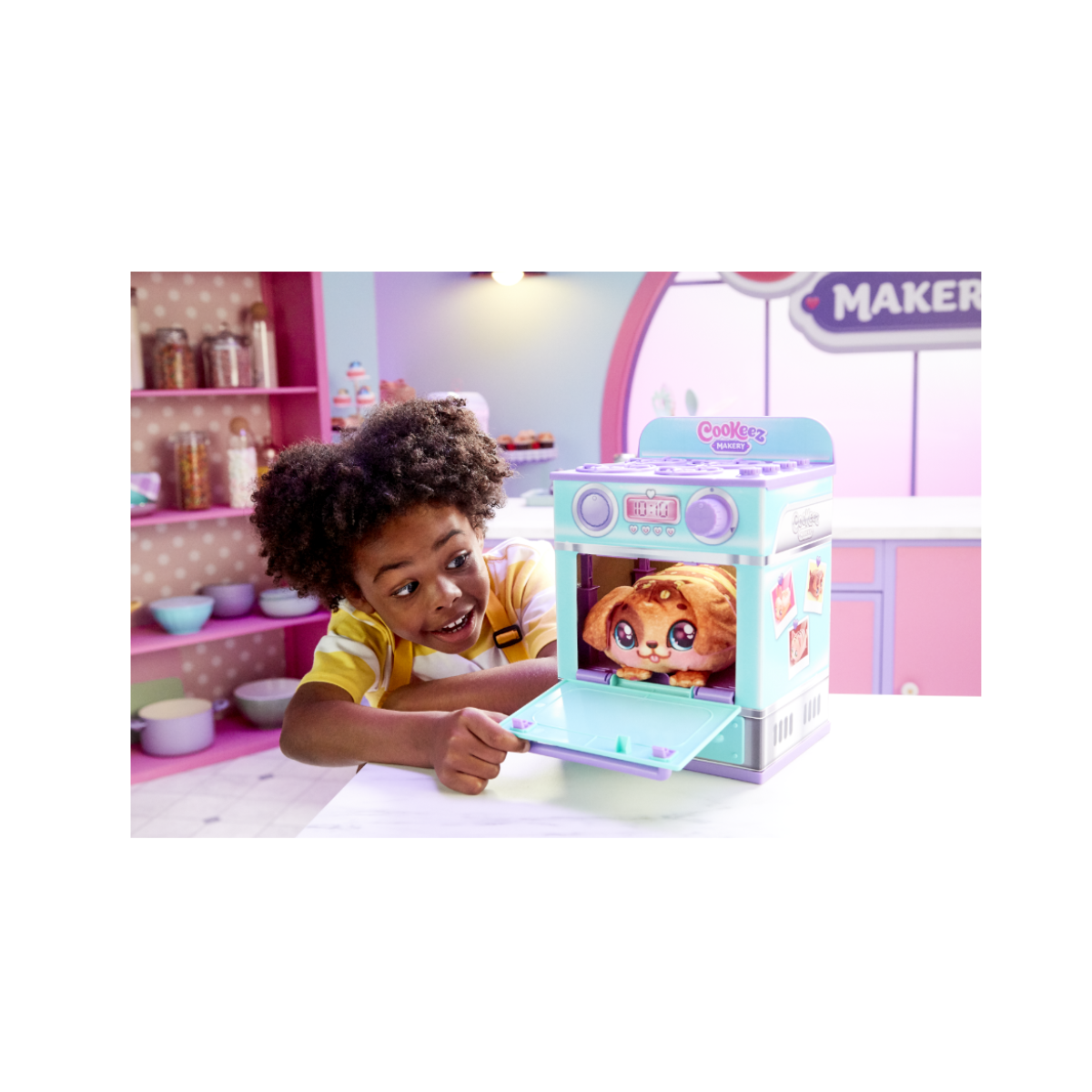 Mascota Cookeez Makery Experiencia de Cocina