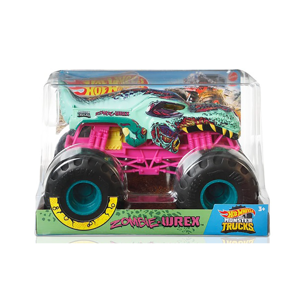 Vehículo Hot Wheels Monster Trucks A Escala 1:24