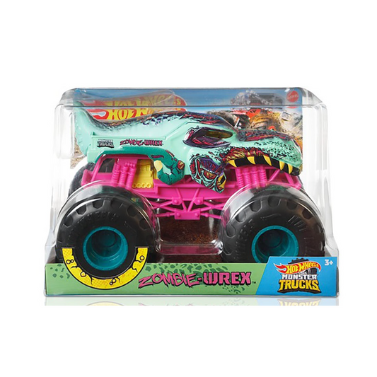 Vehículo Hot Wheels Monster Trucks A Escala 1:24