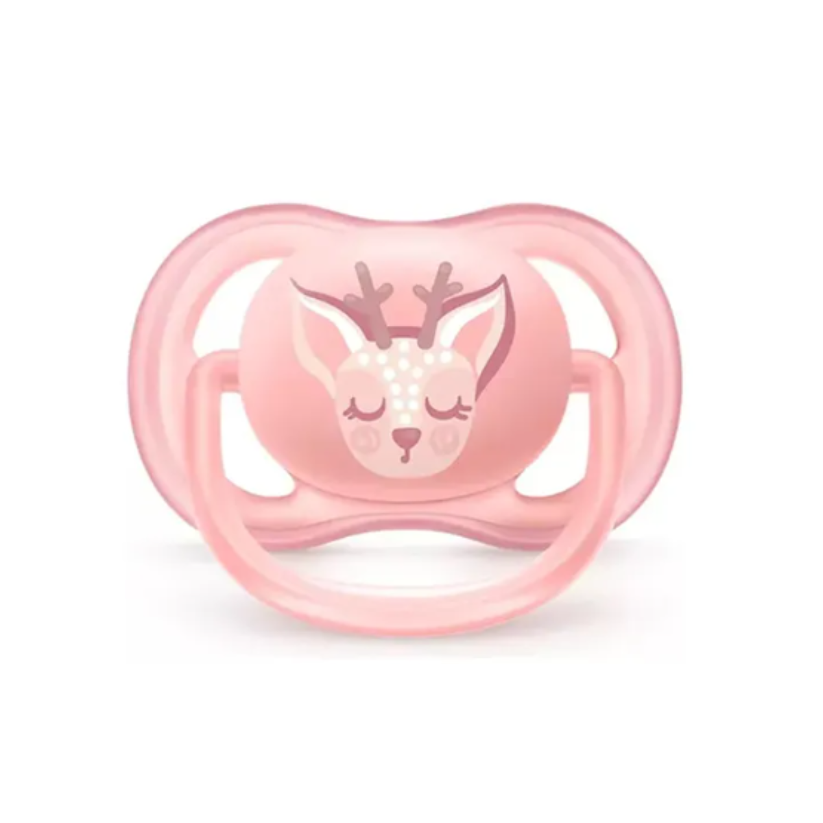 Chupete Avent Ultra Air Deco De 0-6 Meses Ciervo Rosa