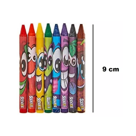 Crayones Con Aroma 8 Unidades